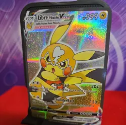 Libre Wrestling Cosplay Pikachu Custom Fan Art Card Series Pokemon FREE SHIPPING - Image 1