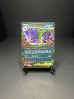 Mega Gengar EX Holo 350 HP Double Rare Pokemon TCG Card 056/094 English - Image 1