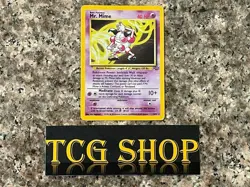 Mr. Mime - Vintage Holofoil Pokemon Card! - Image 1