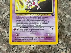 Mr. Mime - Vintage Holofoil Pokemon Card! - Image 4