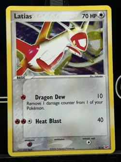 Latias 4/10 XY Trainer Kit Holo Rare Pokemon Card - Image 3