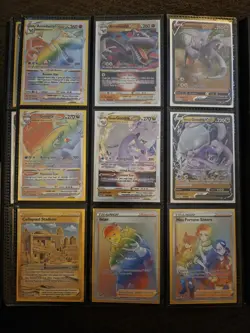 Pokemon TCG Lost Origin Mixed Card Lot Of 40 Cards. Full Arts, Rainbows & More. - Image 3