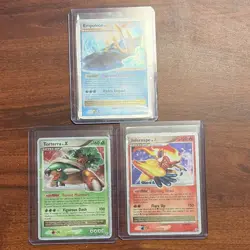 Pokemon Diamond & Pearl LV.X Holo Card Lot Empoleon Torterra Infernape - Image 1