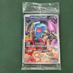 SEALED Team Rocket's Wobbuffet 203 Sv: Scarlet & Violet Promo Holo Pokemon Card - Image 1