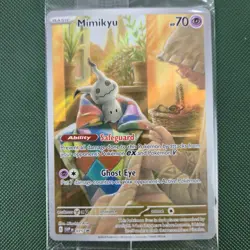 SEALED Mimikyu 075 Sv: Scarlet & Violet Black Star Promo Card Holo Pokemon Card - Image 2