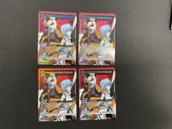 Bandai Evangelion Proto Type-00 Rei Ayanami SR Trigger Card ACG T01-040 Set Of 4 - Image 1