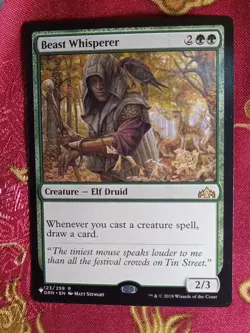 Beast Whisperer REPRINTS THE LIST in The Lost Caverns of Ixalan MTG from GOR - Image 1