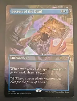 Secrets Of The Dead Secret Lair Drop MTG Foil Near Mint - Image 1
