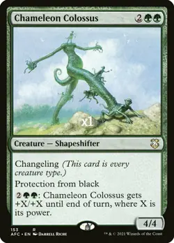 MTG Commander: Adventures in the Forgotten Realms AFC Chameleon Colossus MINT - Image 1