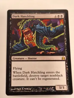 Dark Hatchling - Commander 2011 - Magic the Gathering MTG Nice! - Image 1