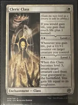 Cleric Class Adventures in the Forgotten Realms Regular Mtg - Image 1