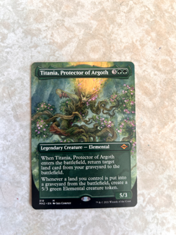 [1x] Titania, Protector of Argoth - Borderless Near Mint, English Modern Horizon - Image 1