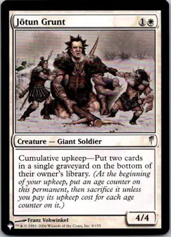 Jotun Grunt The List Reprints NM Normal - Image 1