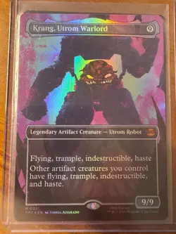 Krang, Utrom Warlord (Borderless) Teenage Mutant Ninja Turtles Foil #2 - Image 1