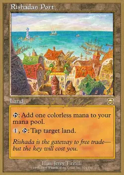 MTG Rishadan Port (jf324/117) World Championship Decks 2000 MP - Image 1