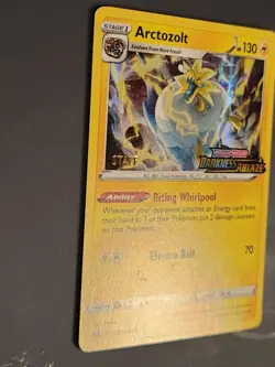 Arctozolt SWSH036 | STAFF Prerelease | Darkness Ablaze | Pokemon Card - Image 2
