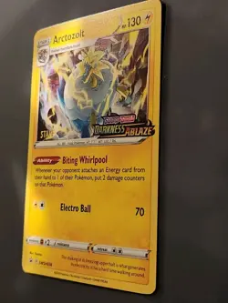Arctozolt SWSH036 | STAFF Prerelease | Darkness Ablaze | Pokemon Card - Image 3