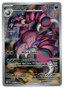 2026 Pokemon Drapion - 97/88 Perfect Order Illustration Rare NM - Image 1