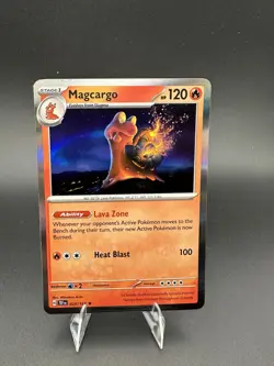 Magcargo 029/162 Holo Rare Temporal Forces Pokemon - Pack Fresh - Near Mint NM - Image 1