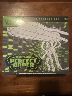 Pokemon TCG: Mega Evolution 3: Perfect Order: Elite Trainer Box Sealed - Image 1