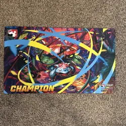 Mega Venusaur ex League Cup Champion PlayMat Pokemon TCG Official NEW play mat - Image 1