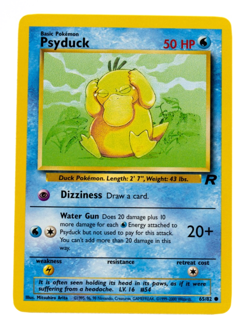 Psyduck Pokemon Team Rocket 65/82 Near Mint - Image 1