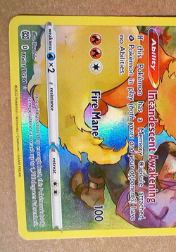 Pokemon TCG Flareon Trainer Gallery Card TG01/TG30 Brilliant Stars - Image 2