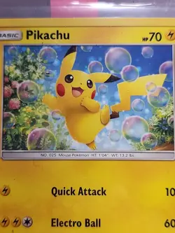 Pikachu 19/68 HIDDEN FATES Pokemon Card NM : FREE SHIPPING, TCG, CUTE GIFT. - Image 1