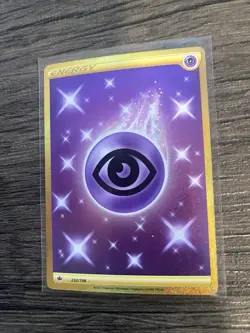 Pokemon Chilling Reign PSYCHIC ENERGY Gold Secret Rare Full Art #232/198 - Image 2