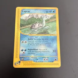 Pokemon Lapras Skyridge 71/144 Common 60 HP Basic Regular English NM - Image 1