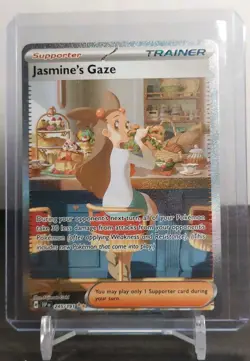 Pokemon Jasmine's Gaze 245/191 Surging Sparks Special Illustration Rare Holo NM - Image 1