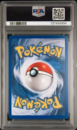 2003 POKEMON EX DRAGON #97 RAYQUAZA EX-HOLO PSA 7 - Image 2