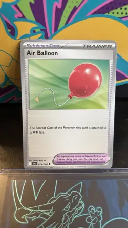 Pokemon TCG Air Balloon 079/086 NM Sv: Black Bolt Uncommon Regular Trainer 2025 - Image 1