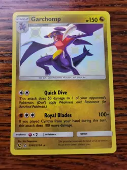 Pokemon TCG Hidden Fates Garchomp SV40/SV94 Baby Shiny Vault NM - Image 1