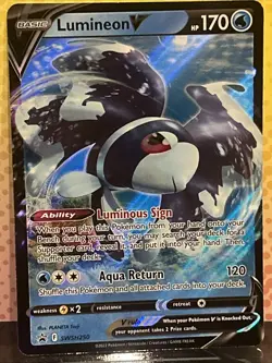 Lumineon V SWSH250 - Pokemon TCG - Black Star Promo NM - Image 1
