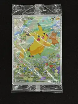 Pokemon TCG Pikachu Paldea Adventure Chest SVP 088 Black Star Promo Sealed NM - Image 1