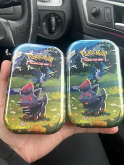 X2 Pokemon TCG Mega Evolution Ascended Heroes Mini Tin - Image 1