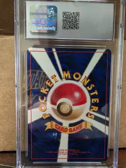 1996 POKEMON Japanese Base Set Holo MACHAMP CGC 9.5 - Image 2