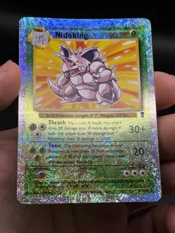 Nidoking Reverse Holo Rare 31/110 Legendary Collection Pokemon English WOTC NM- - Image 3