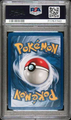 2000 Pokemon TCG Alakazam Base Set 2 Holo PSA 6 EX-MT With Swirl - Image 2
