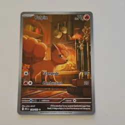Pokemon Vulpix 138/132 Me01 Mega Evolution Illustration Rare Holo 70HP - Image 1