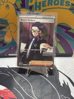 Pokemon Boss's Orders Trainer Corbeau Ascended Heroes 256/217 Full Art Rare - Image 1