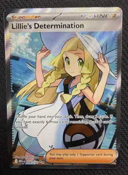 Pokemon Mega Evolution Lillie's Determination 169/132 Ultra Rare - Image 1