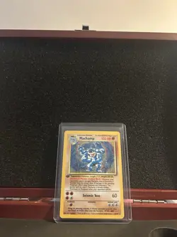 Pokemon TCG Machamp Base Set 8/102 Holo Unlimited Holo Rare - Image 1