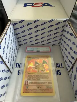 PSA 4 CHARIZARD 1999 Pokemon Base Unlimited SHADOWLESS #4/102 VG-EX New cert - Image 5