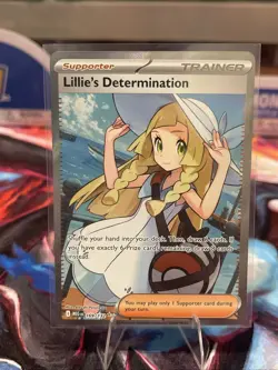 Lillie's Determination - Ultra Rare 169/132 - Mega Evolution - Pokemon NM/M - Image 1