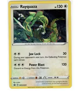 RAYQUAZA SWSH029 SWORD & SHIELD POKEMON (COSMO HOLO PROMO, NM .... - Image 1