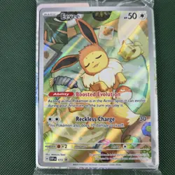 SEALED Eevee SV 173 Scarlet Violet Black Star Promo Full Art BSP Pokemon Card - Image 2