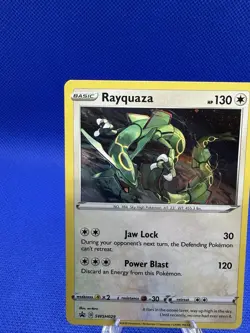 Rayquaza SWSH029 Holo Promo Sword & Shield Promo Pokemon Holo Near Mint - Image 4