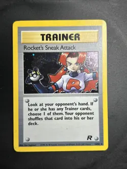 Pokemon TCG Rocket’s Sneak Attack Holo - Team Rocket 16/82 - Image 1